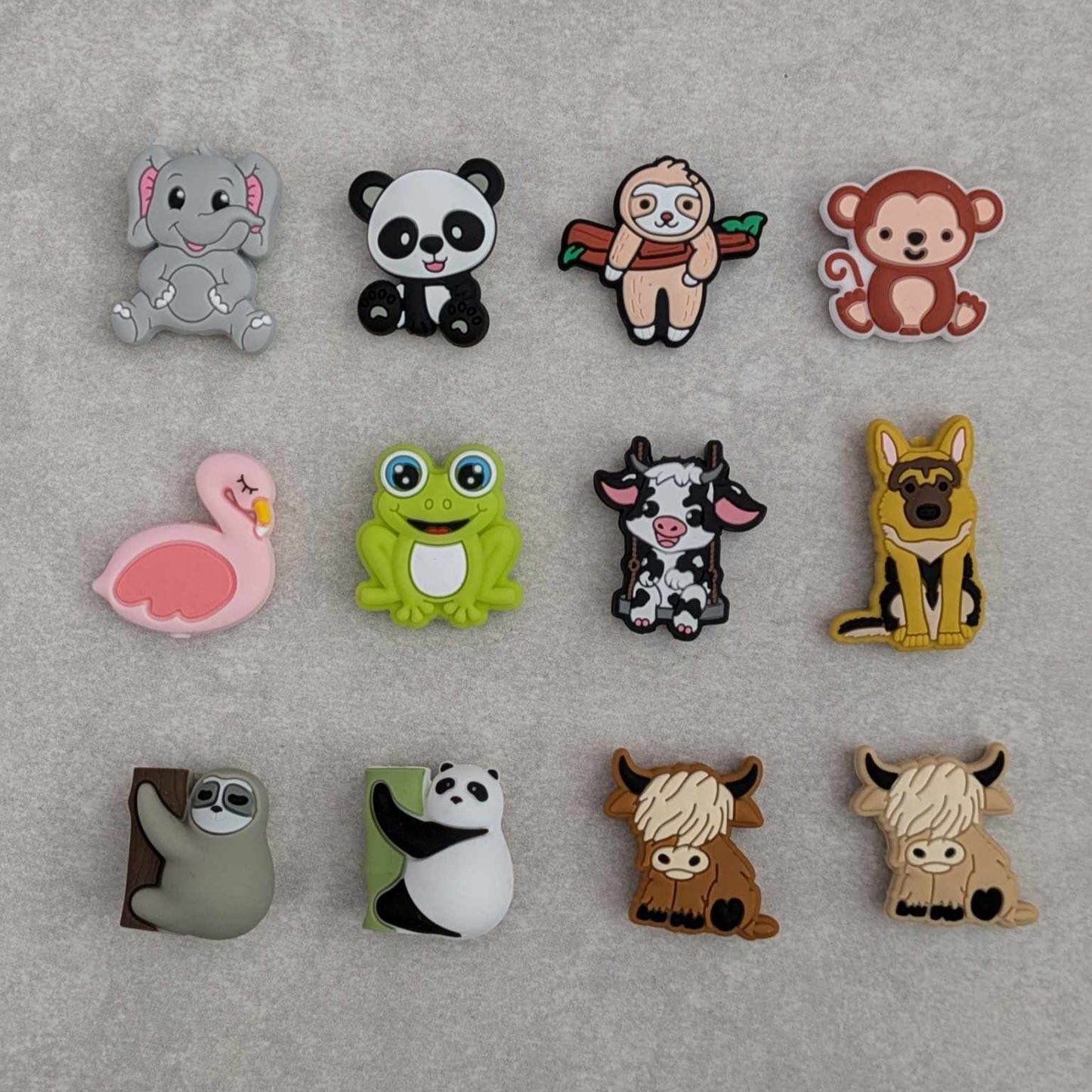 Adorabale, Cute Animal silicone focal beads