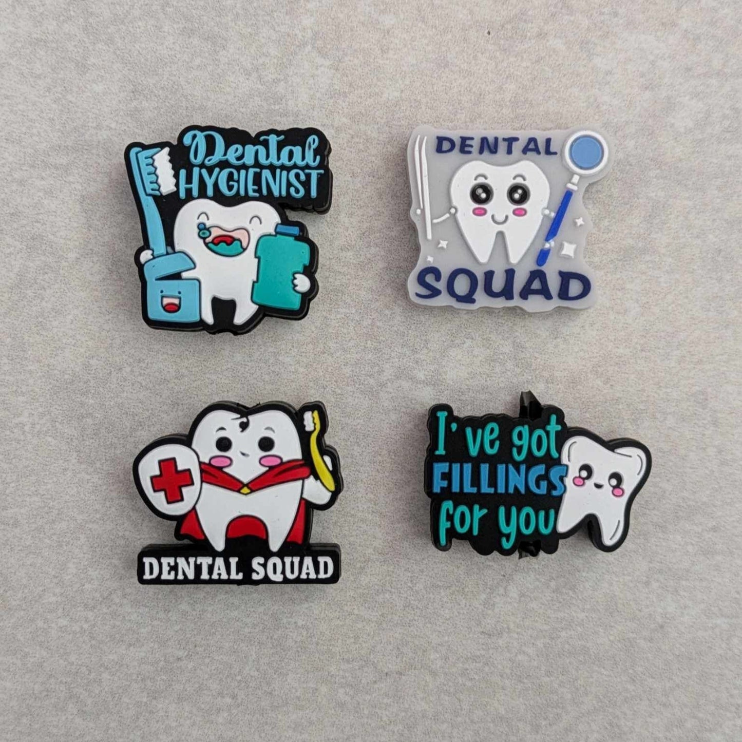 Dentist and Dental Staff Silicone Focal Beads