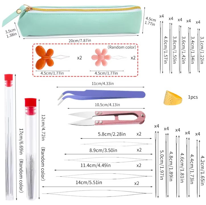 Beadwork Needle and Tool Set