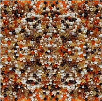 1000 Pcs Brown Mix 2mm Seed Bead Set