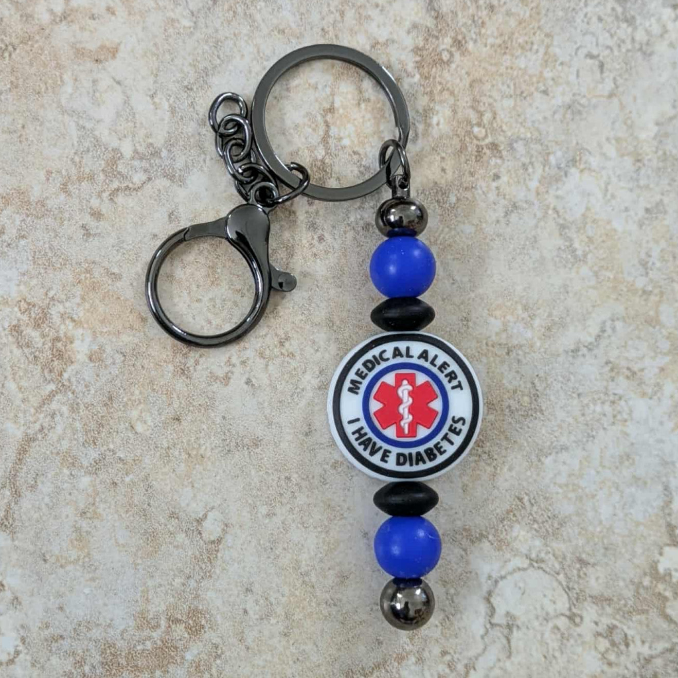 Diabetes - Medical Alert Keychain