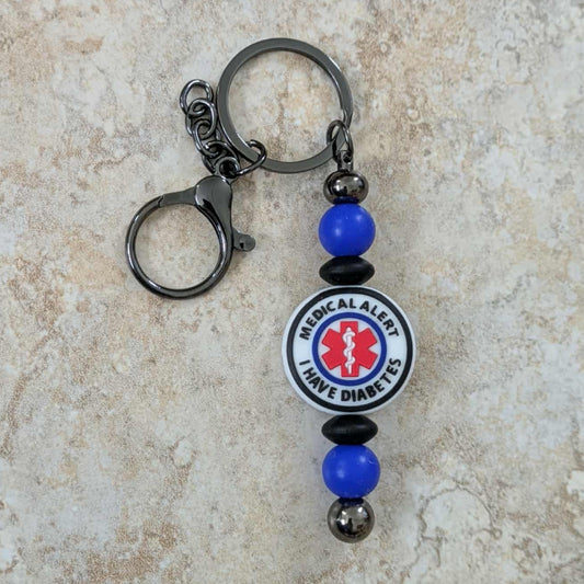 Diabetes - Medical Alert Keychain