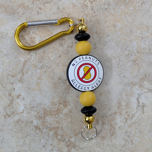 Peanut Allergy Keychain