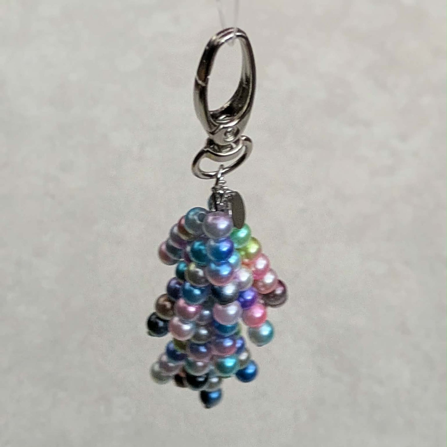 Cascading Beaded Bag Charm