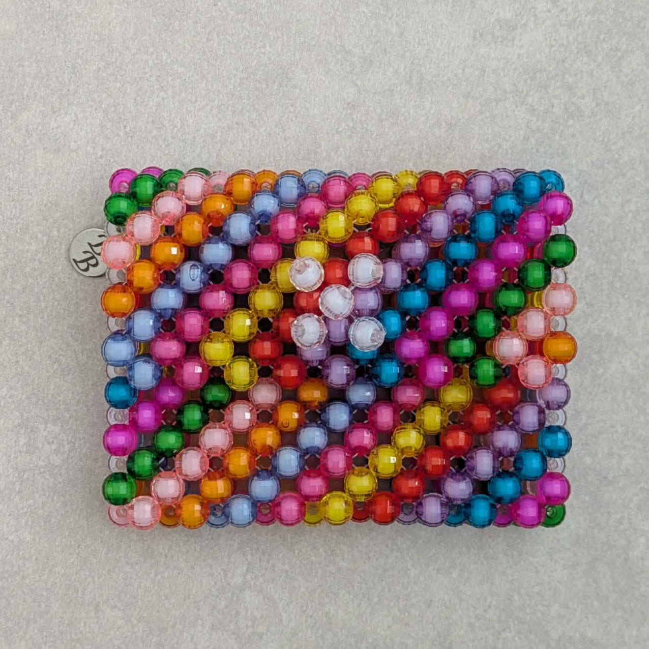 Multicolor Beaded Wallet