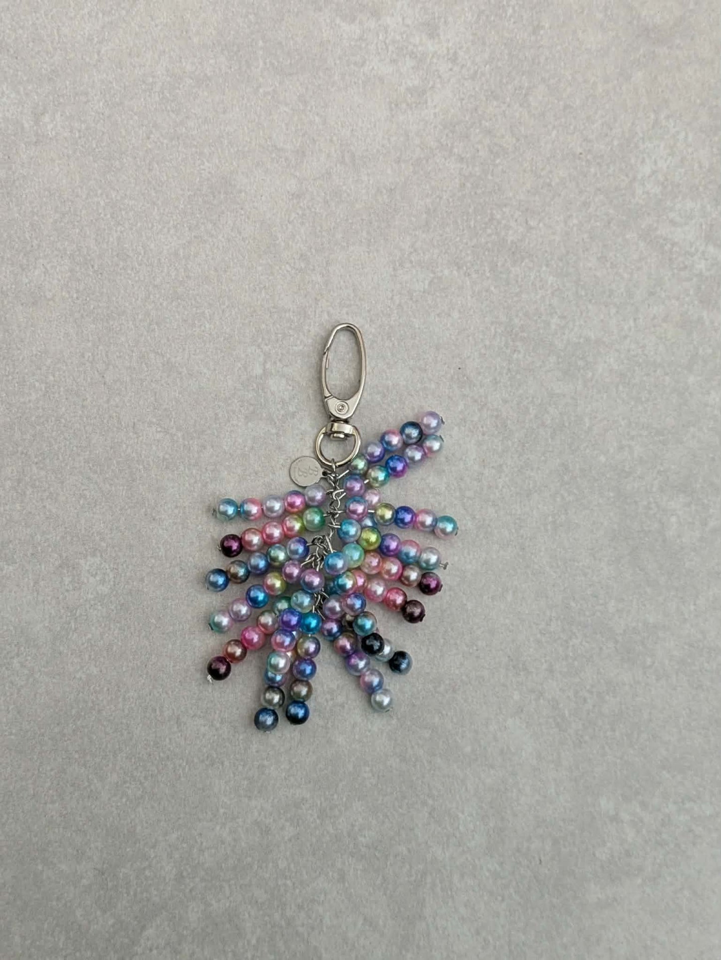 Cascading Beaded Bag Charm