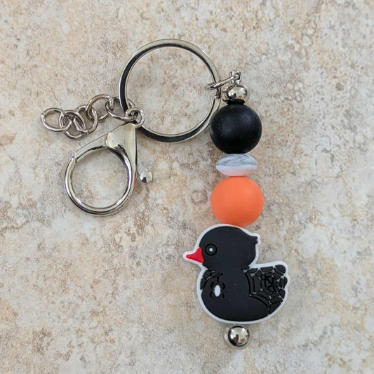 Halloween Duck Keychain