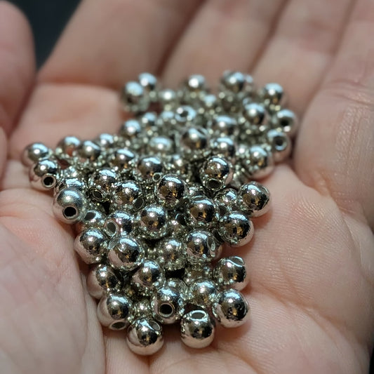 4mm White K CCB Beads - 1200 pcs