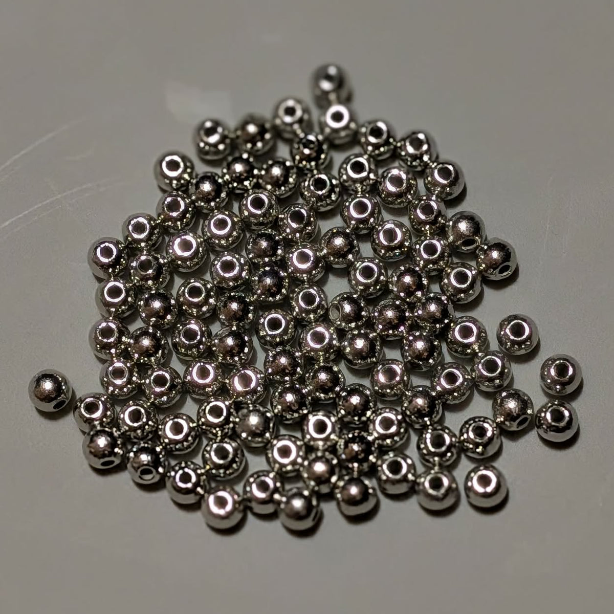 4mm White K CCB Beads - 1200 pcs